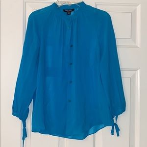 Blue blouse